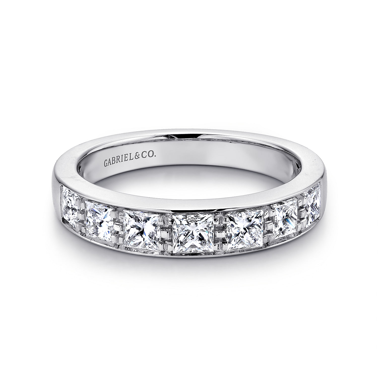 14k White Gold Diamond Straight 14k White Gold Diamond Straight