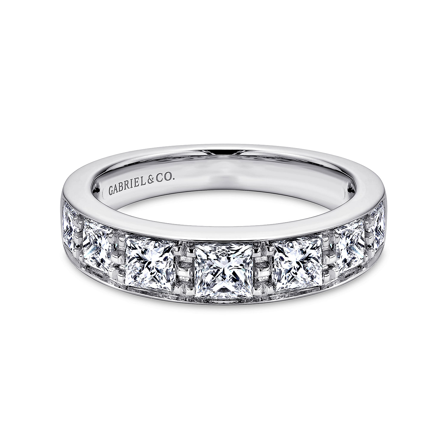 14k White Gold Diamond Straight 14k White Gold Diamond Straight