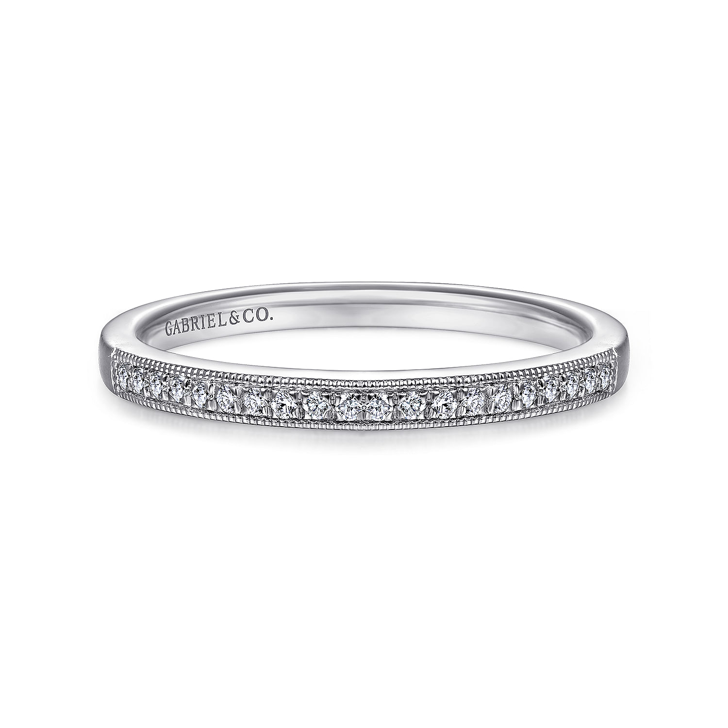 14k White Gold Diamond Straight 14k White Gold Diamond Straight