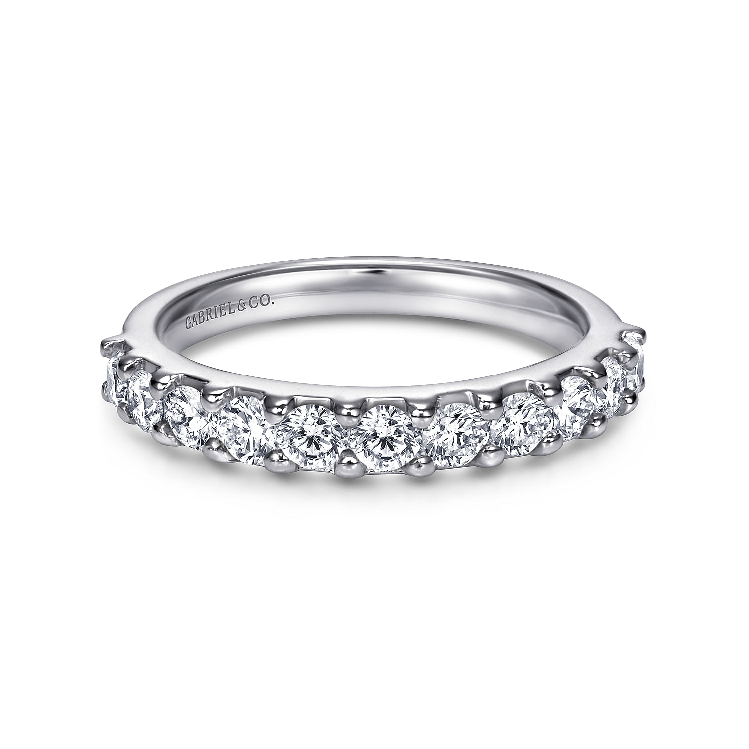14k White Gold Diamond Straight 14k White Gold Diamond Straight