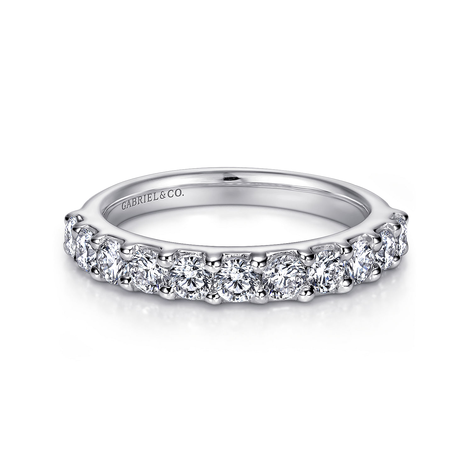 14k White Gold Diamond Straight 14k White Gold Diamond Straight