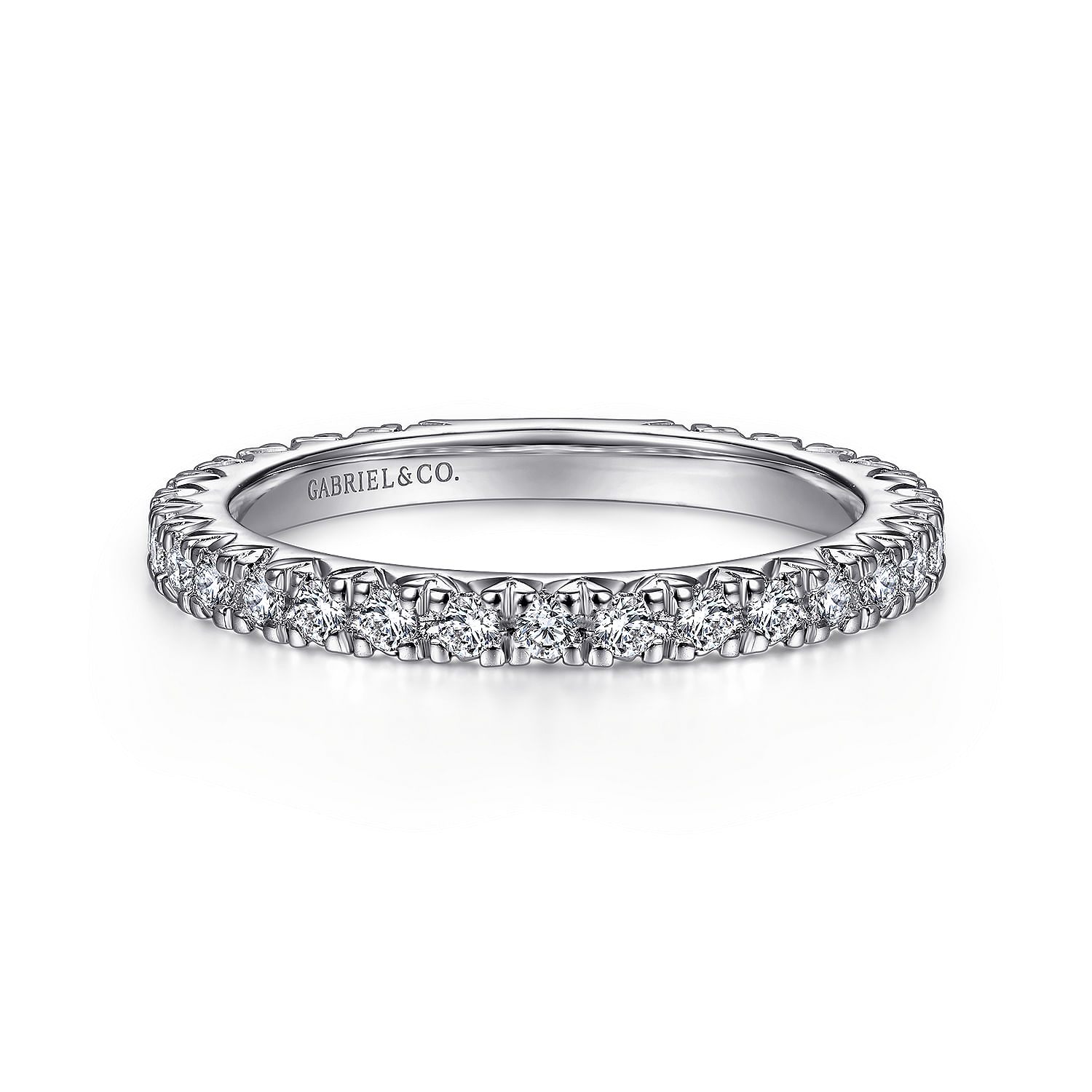 14k White Gold Diamond Straight 14k White Gold Diamond Straight