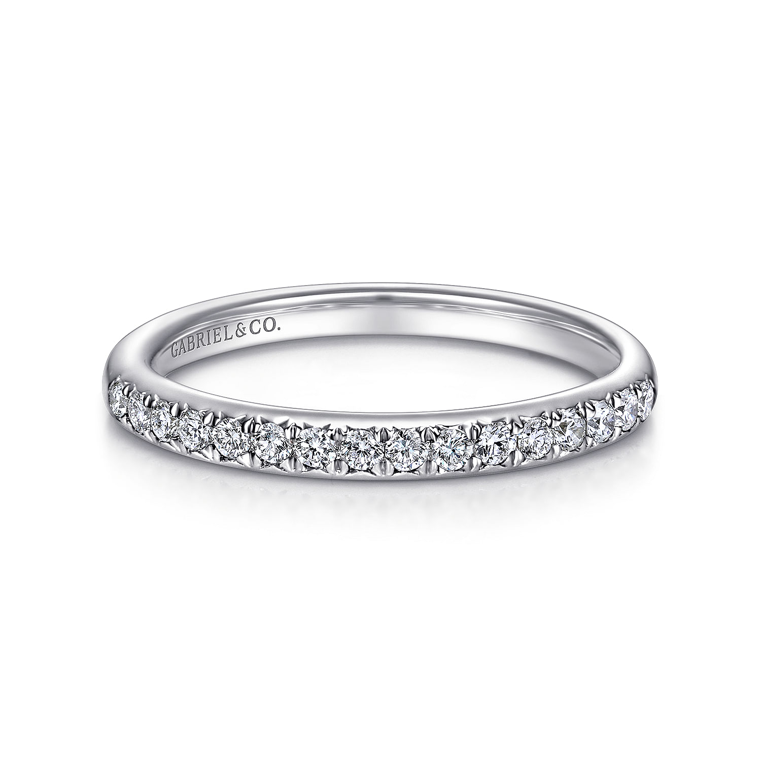 14k White Gold Diamond Straight 14k White Gold Diamond Straight
