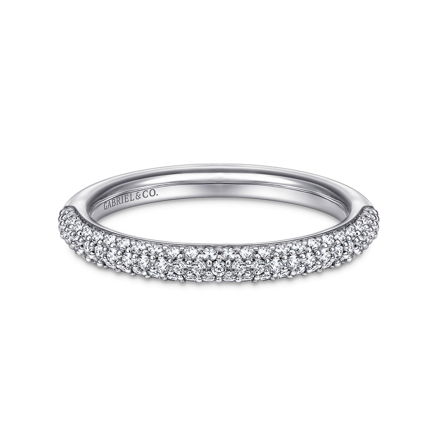 14k White Gold Diamond Straight 14k White Gold Diamond Straight