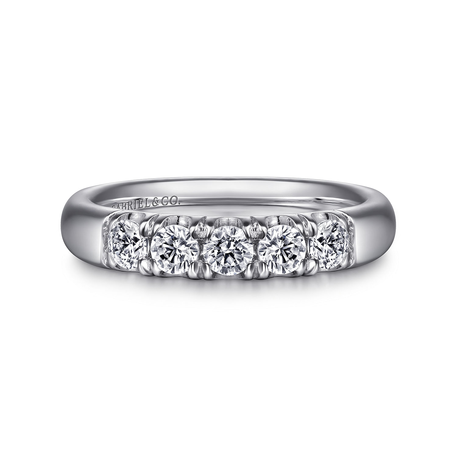 14k White Gold Diamond Straight 14k White Gold Diamond Straight