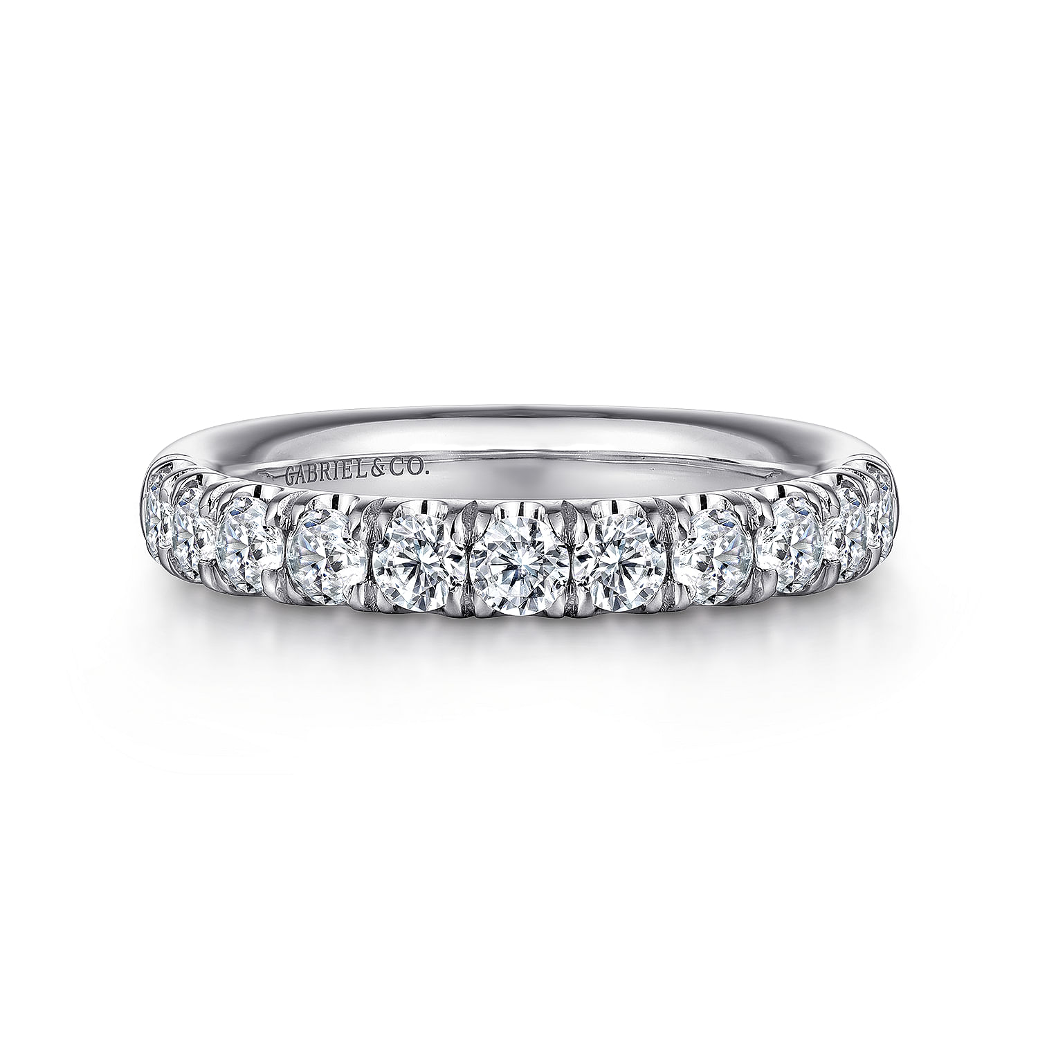 14k White Gold Diamond Straight 14k White Gold Diamond Straight