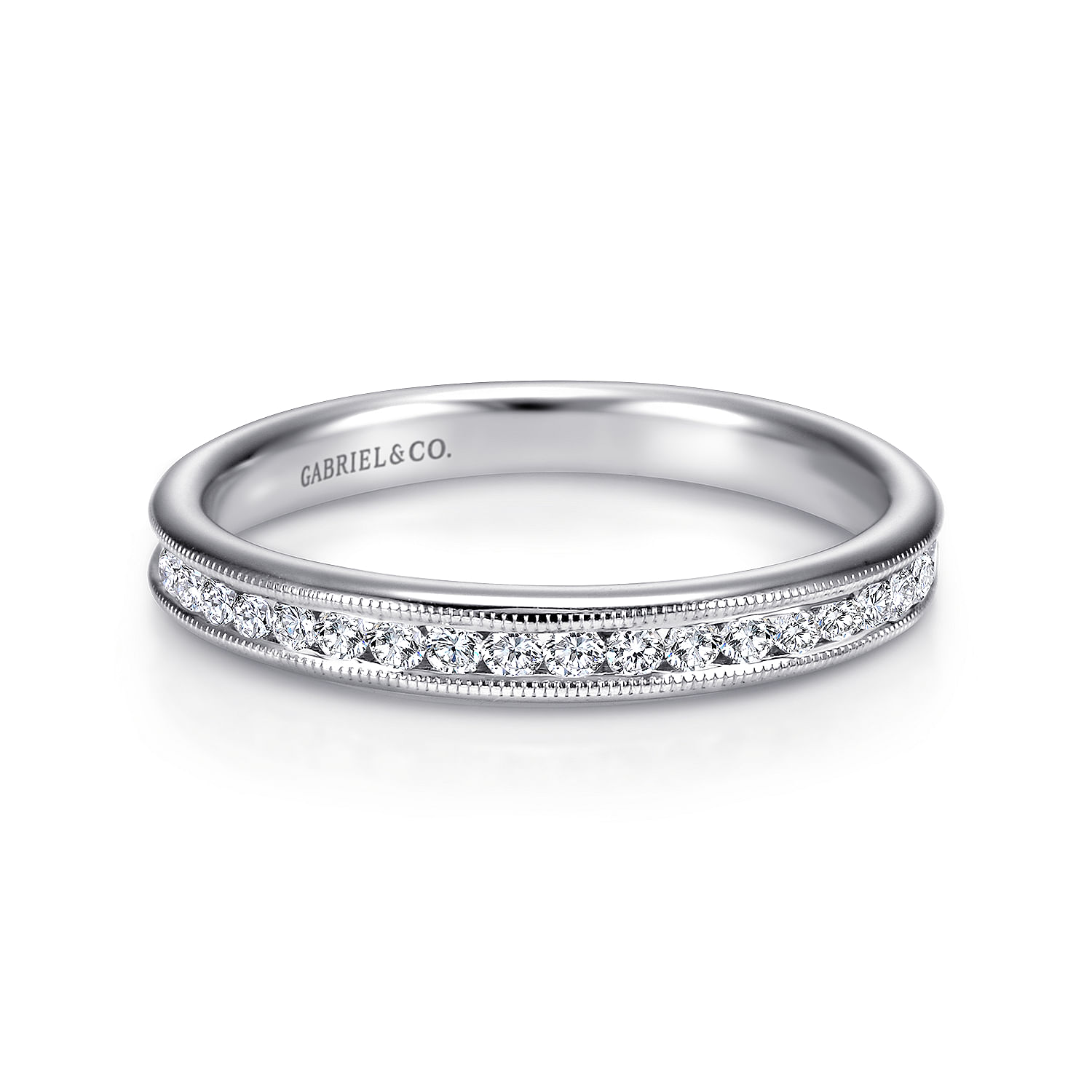 14k White Gold Diamond Straight 14k White Gold Diamond Straight