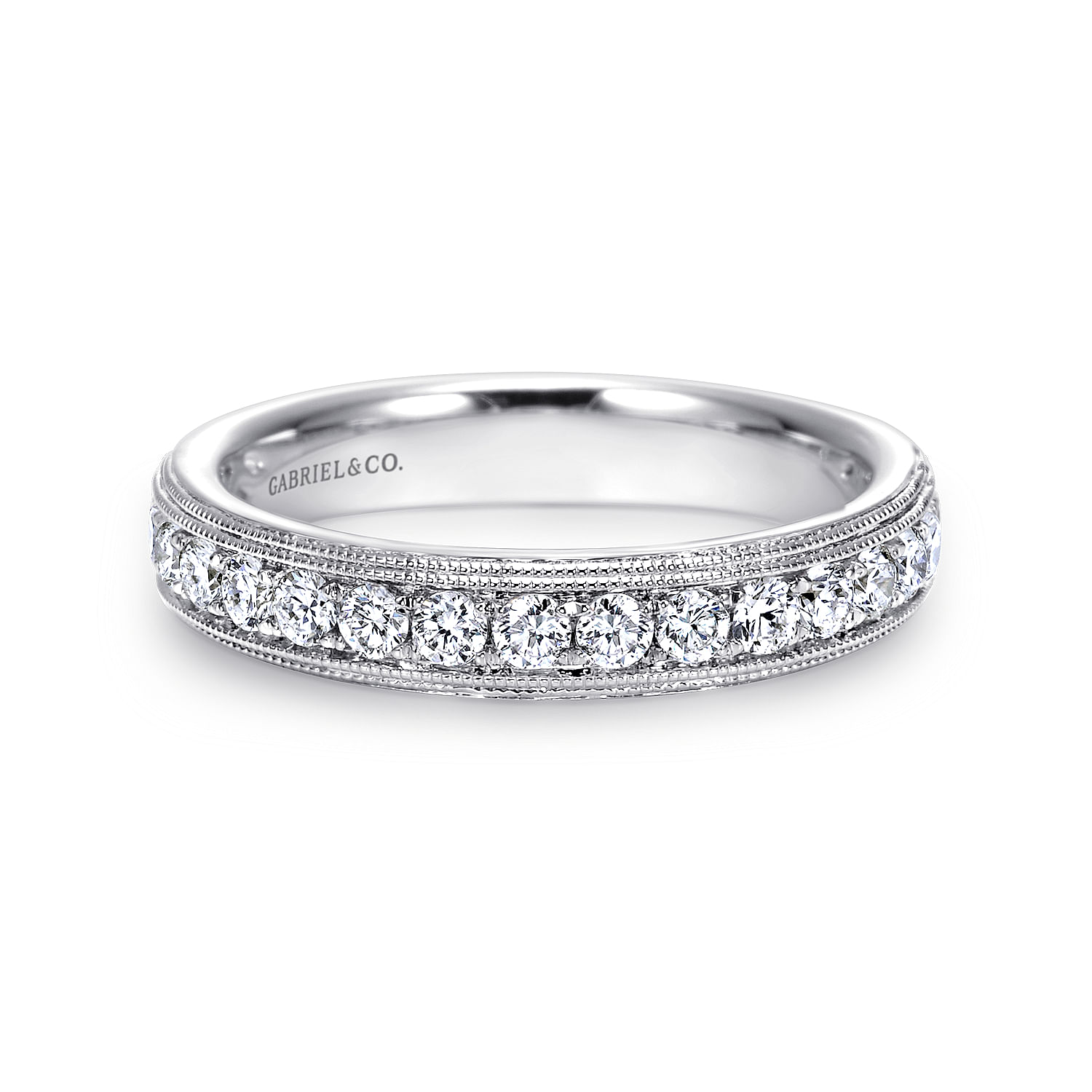 14k White Gold Diamond Straight 14k White Gold Diamond Straight