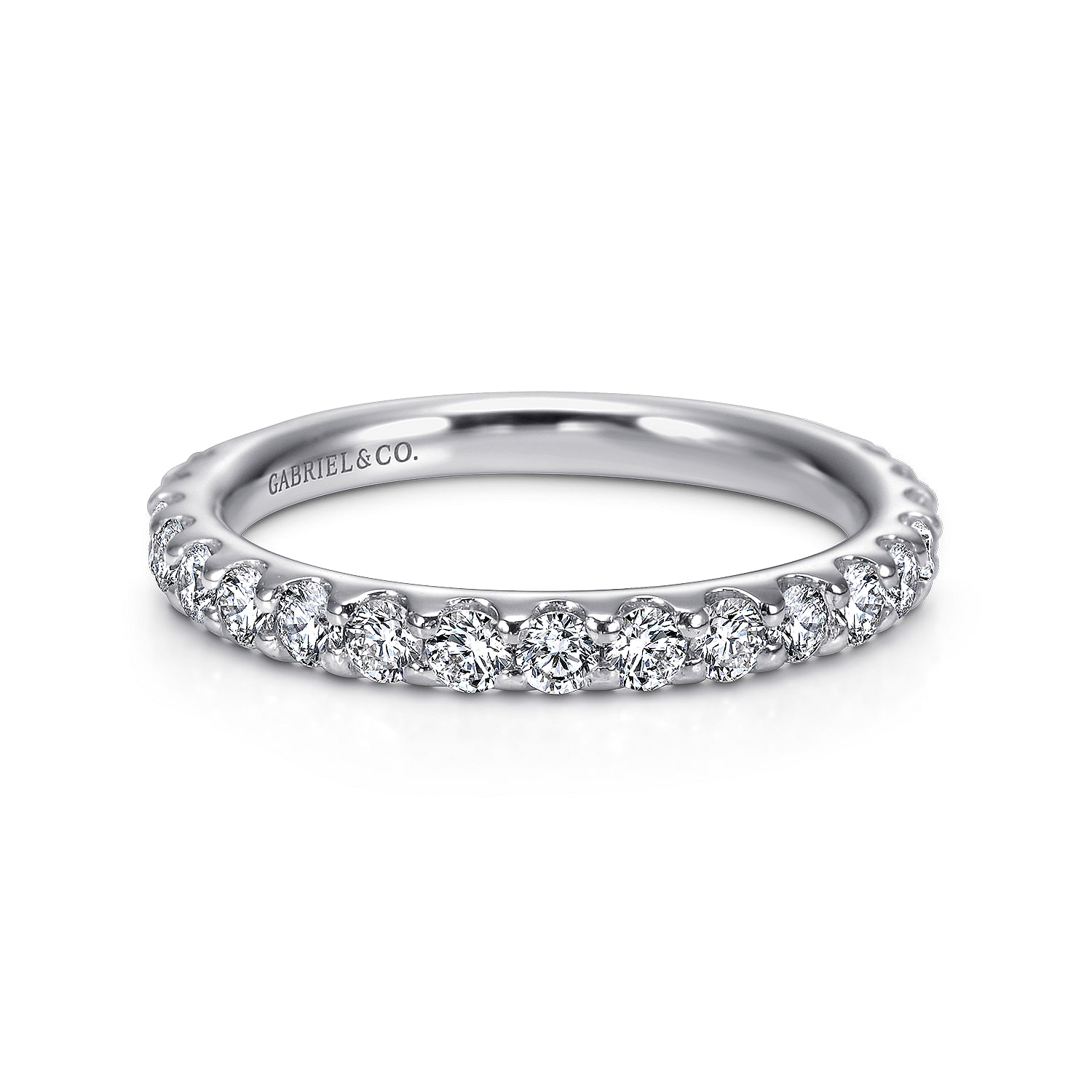 14k White Gold Diamond Straight 14k White Gold Diamond Straight