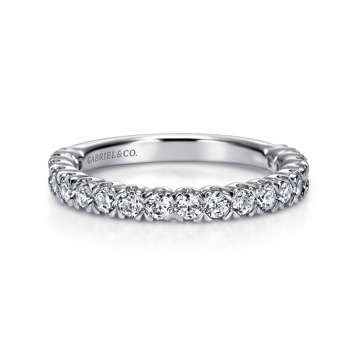 14k White Gold Diamond Straight 14k White Gold Diamond Straight