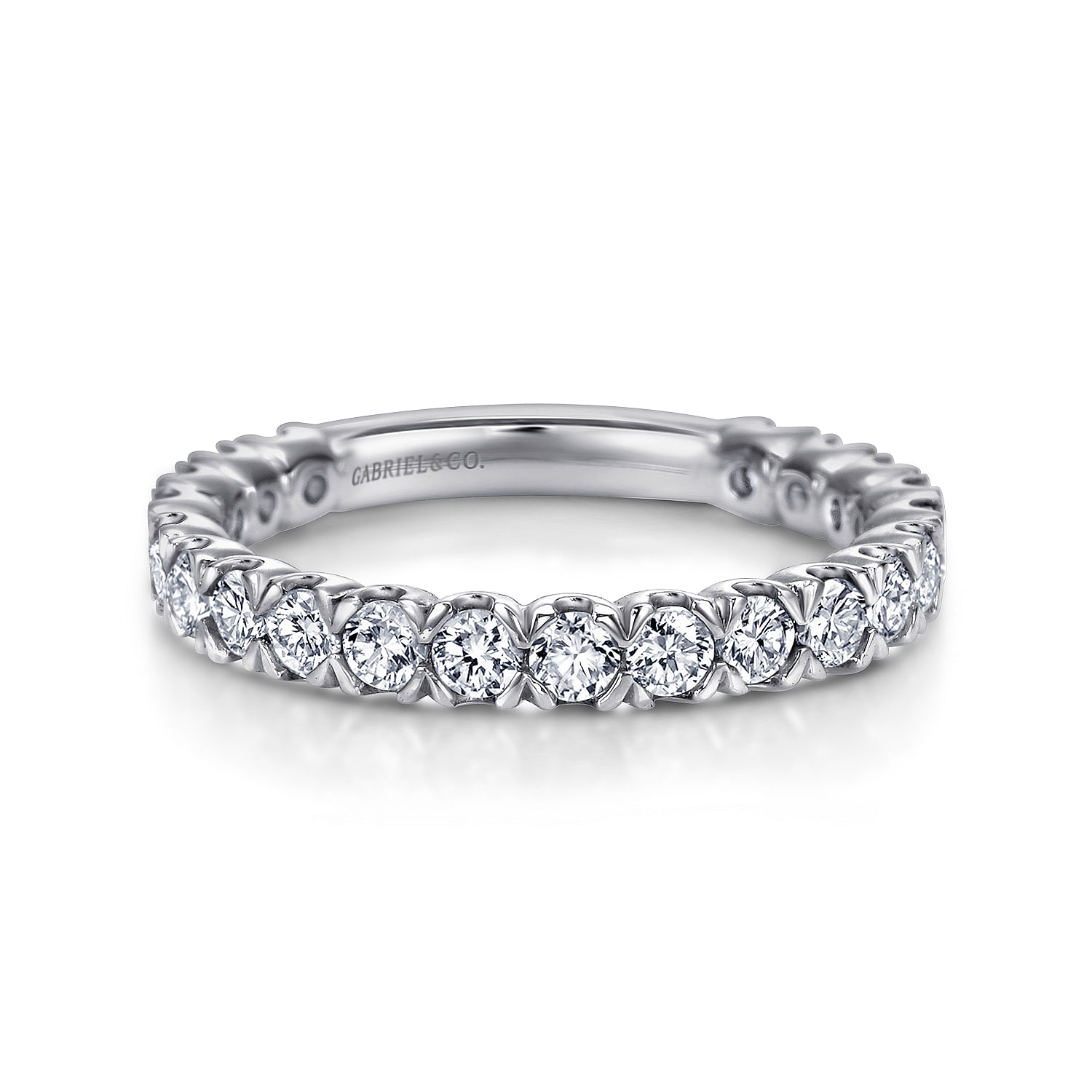 14k White Gold Diamond Straight 14k White Gold Diamond Straight