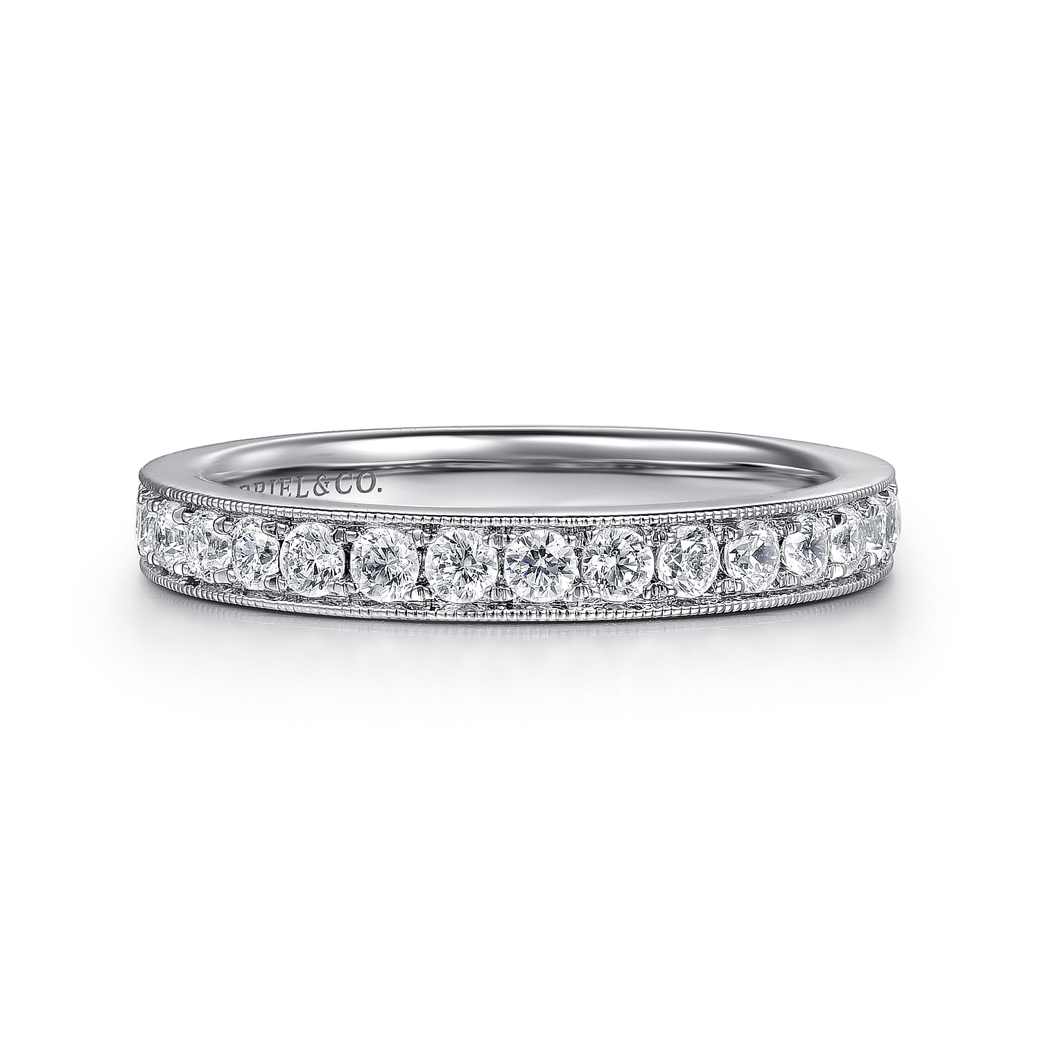14k White Gold Diamond Straight 14k White Gold Diamond Straight