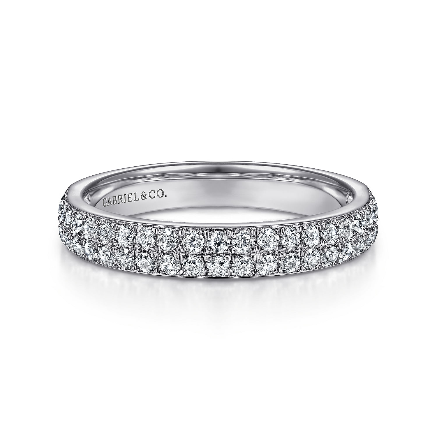 14k White Gold Diamond Straight 14k White Gold Diamond Straight