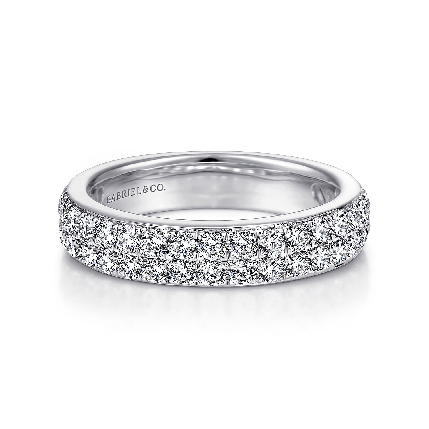 14k White Gold Diamond Straight 14k White Gold Diamond Straight
