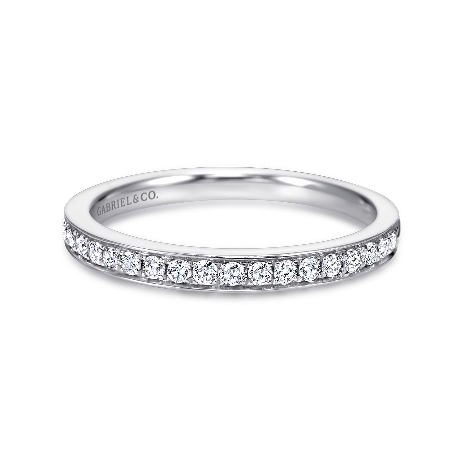 14k White Gold Diamond Straight 14k White Gold Diamond Straight