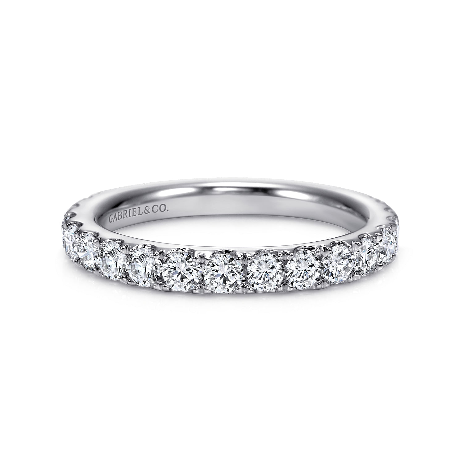 14k White Gold Diamond Straight 14k White Gold Diamond Straight