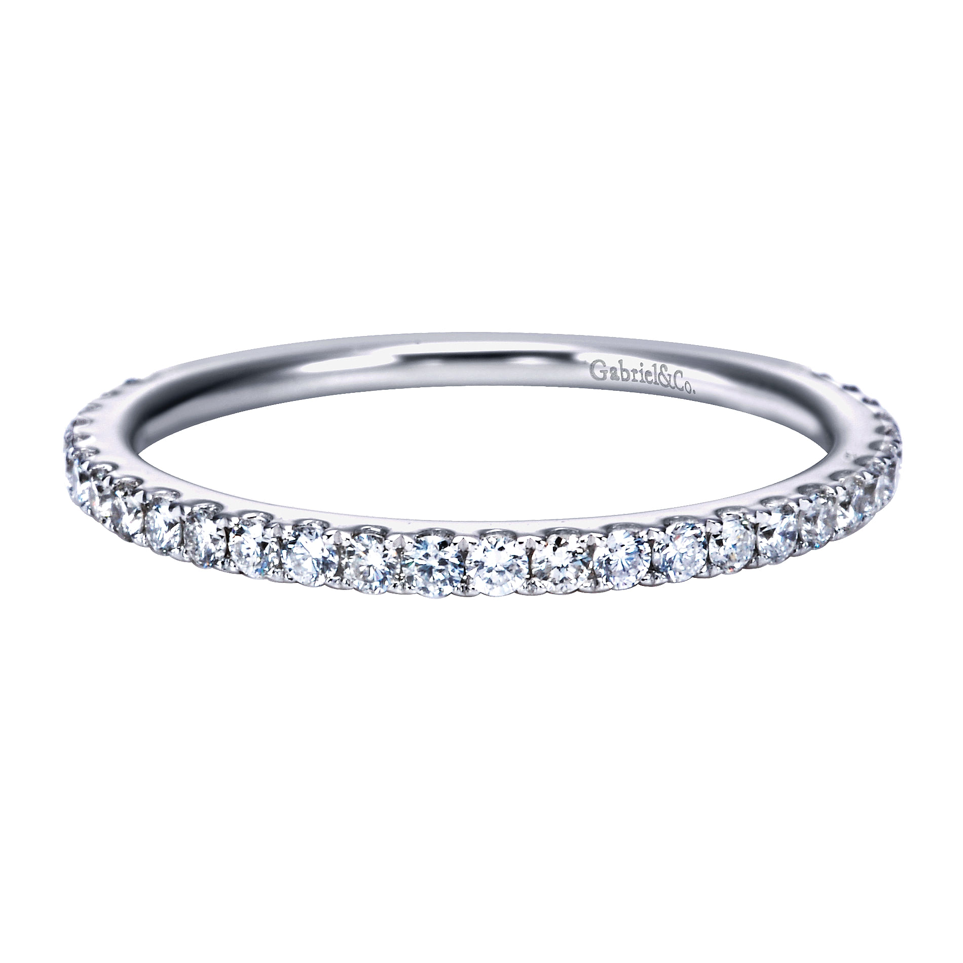 14k White Gold Diamond Straight 14k White Gold Diamond Straight