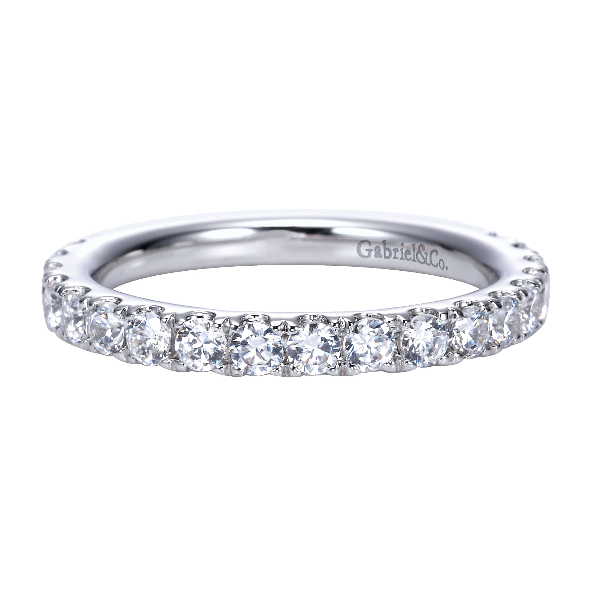 14k White Gold Diamond Straight 14k White Gold Diamond Straight