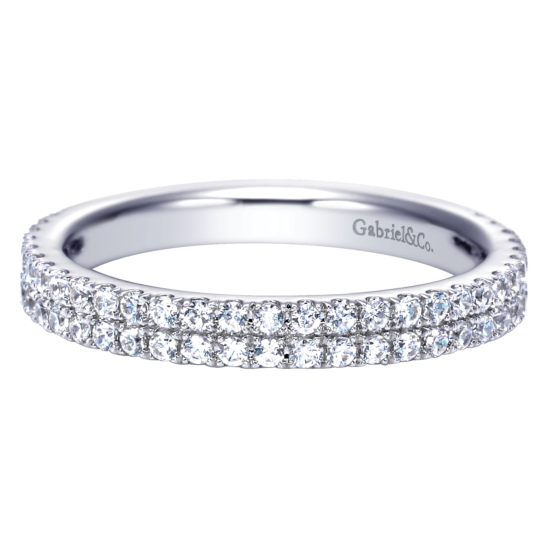14k White Gold Diamond Straight 14k White Gold Diamond Straight