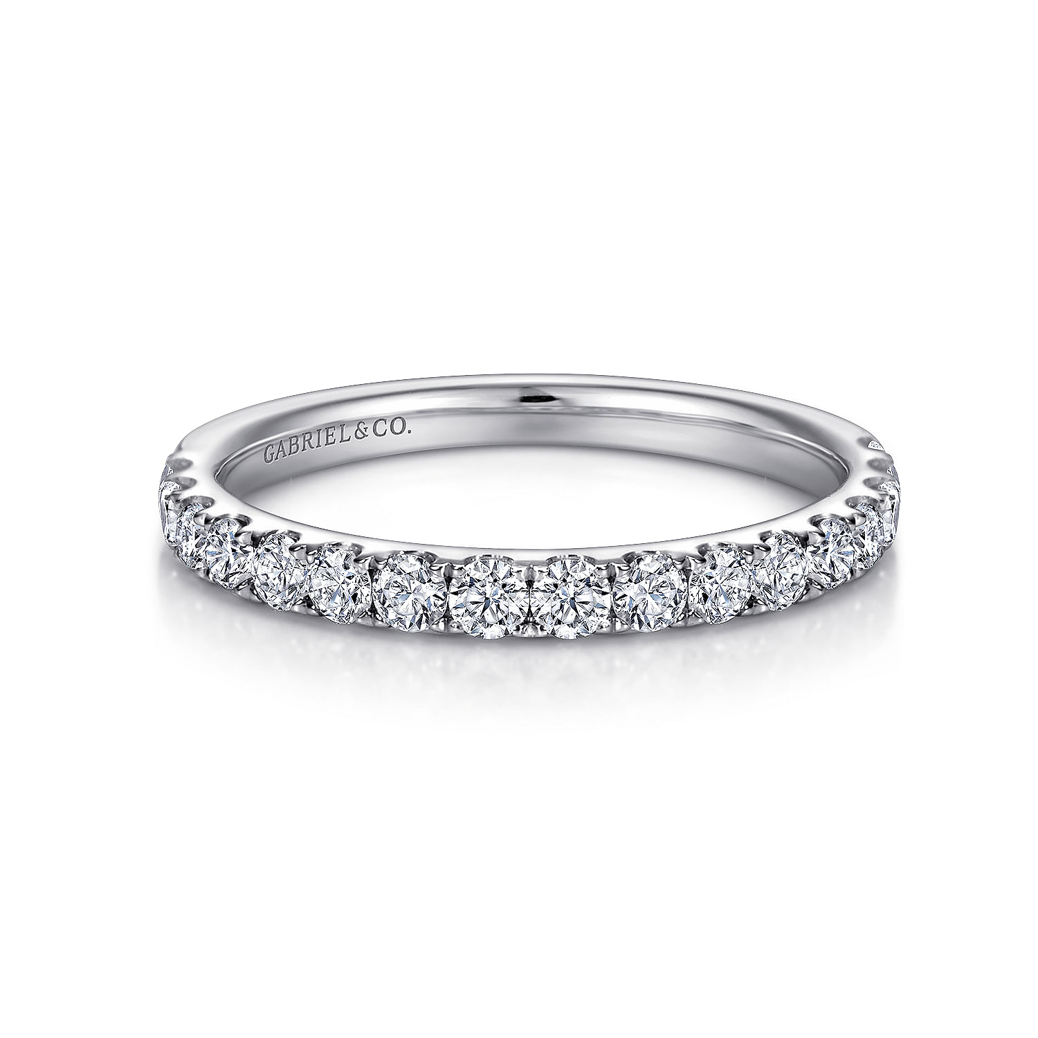 14k White Gold Diamond Straight 14k White Gold Diamond Straight