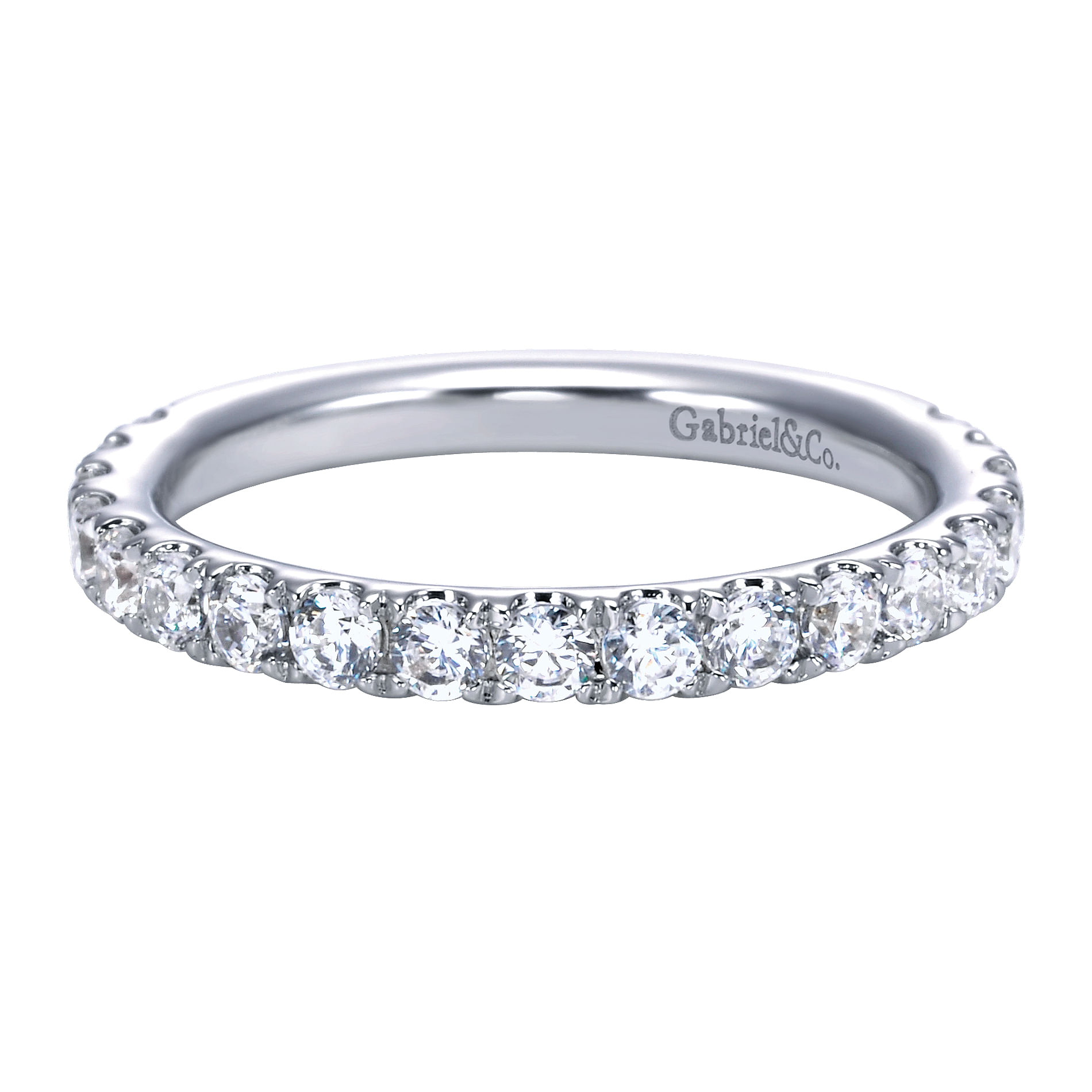 14k White Gold Diamond Straight 14k White Gold Diamond Straight