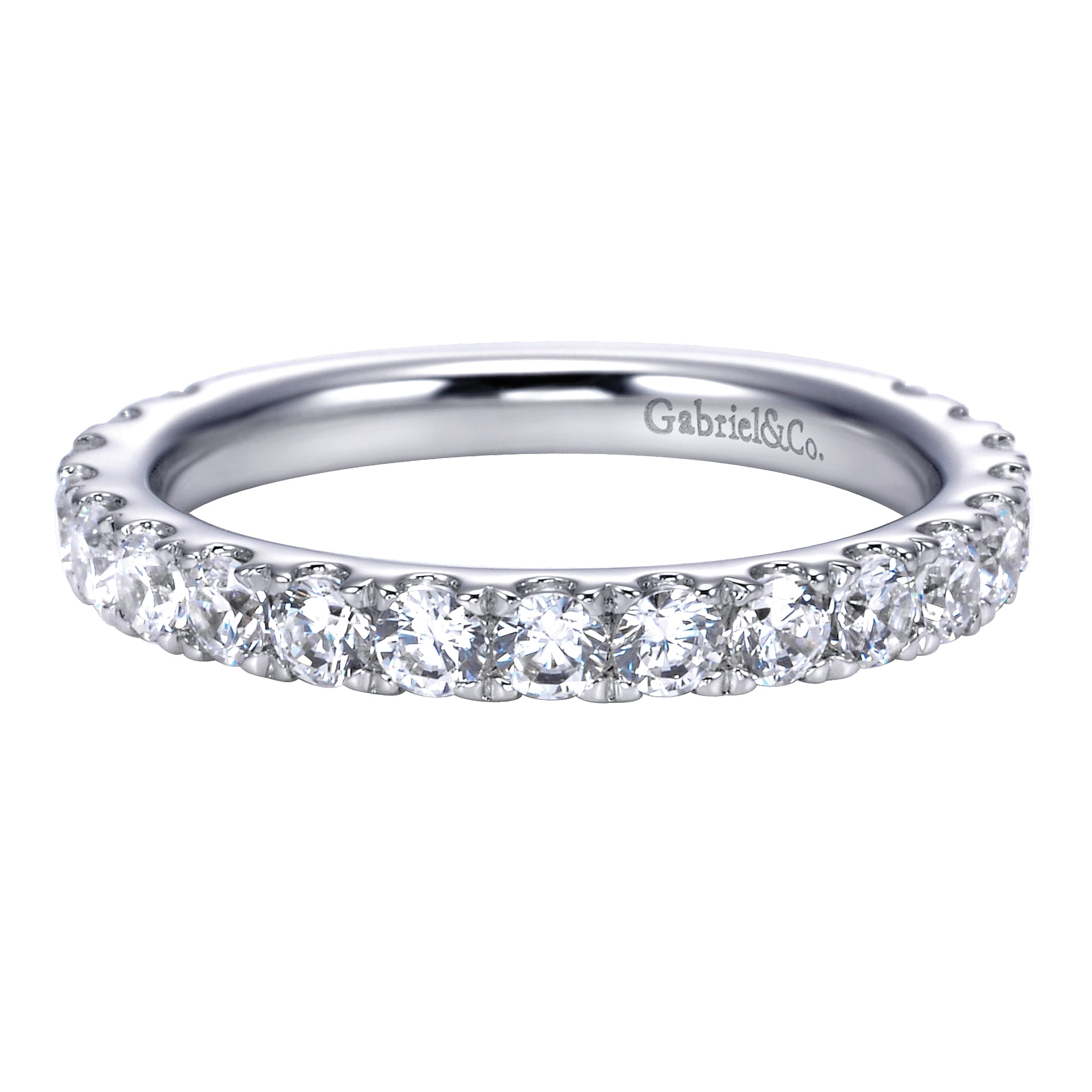 14k White Gold Diamond Straight 14k White Gold Diamond Straight