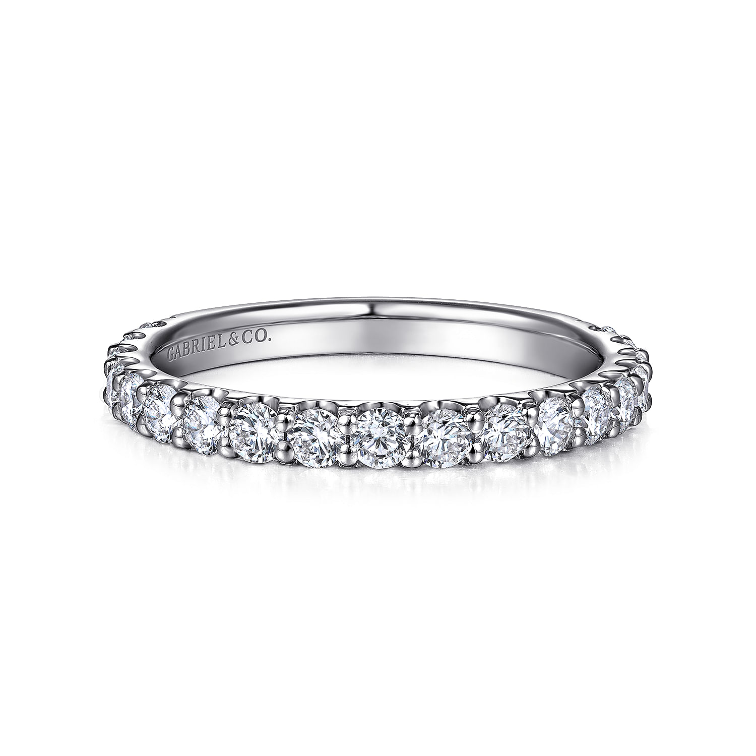 14k White Gold Diamond Straight 14k White Gold Diamond Straight