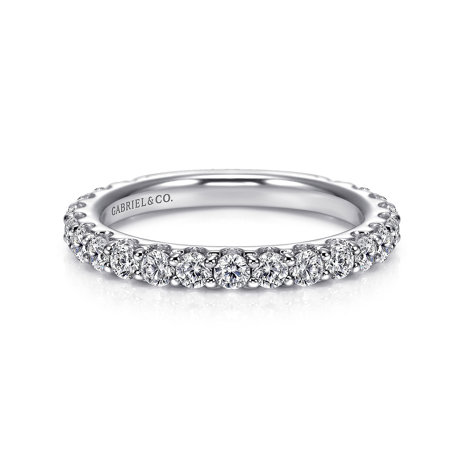14k White Gold Diamond Straight 14k White Gold Diamond Straight