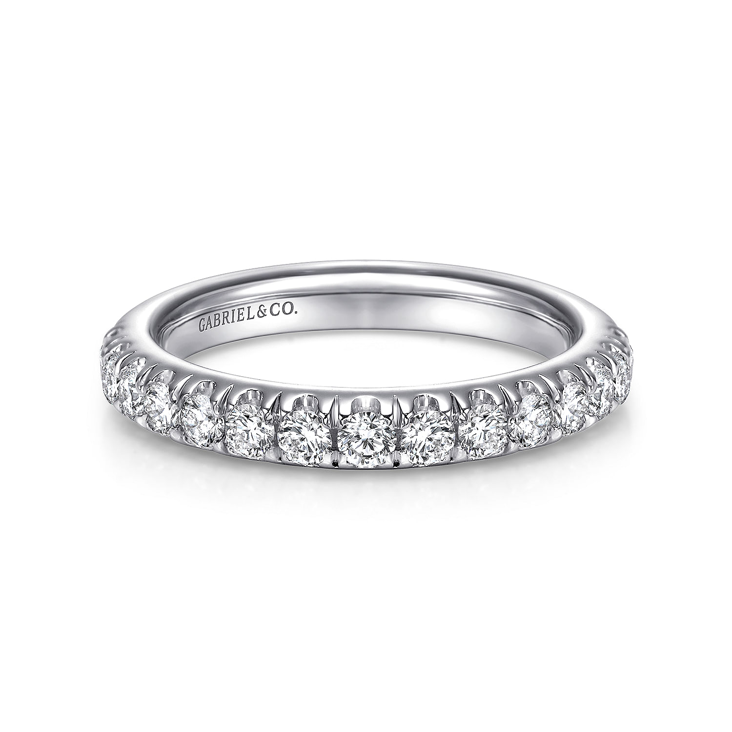 14k White Gold Diamond Straight 14k White Gold Diamond Straight