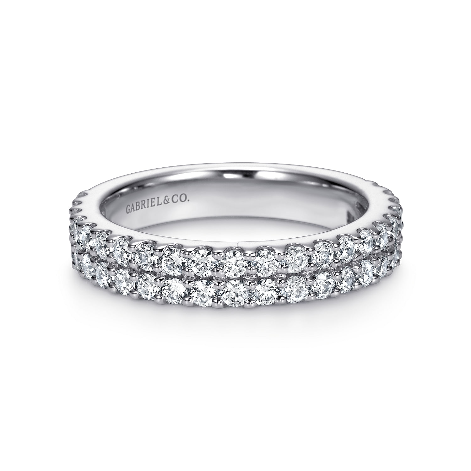 14k White Gold Diamond Straight 14k White Gold Diamond Straight