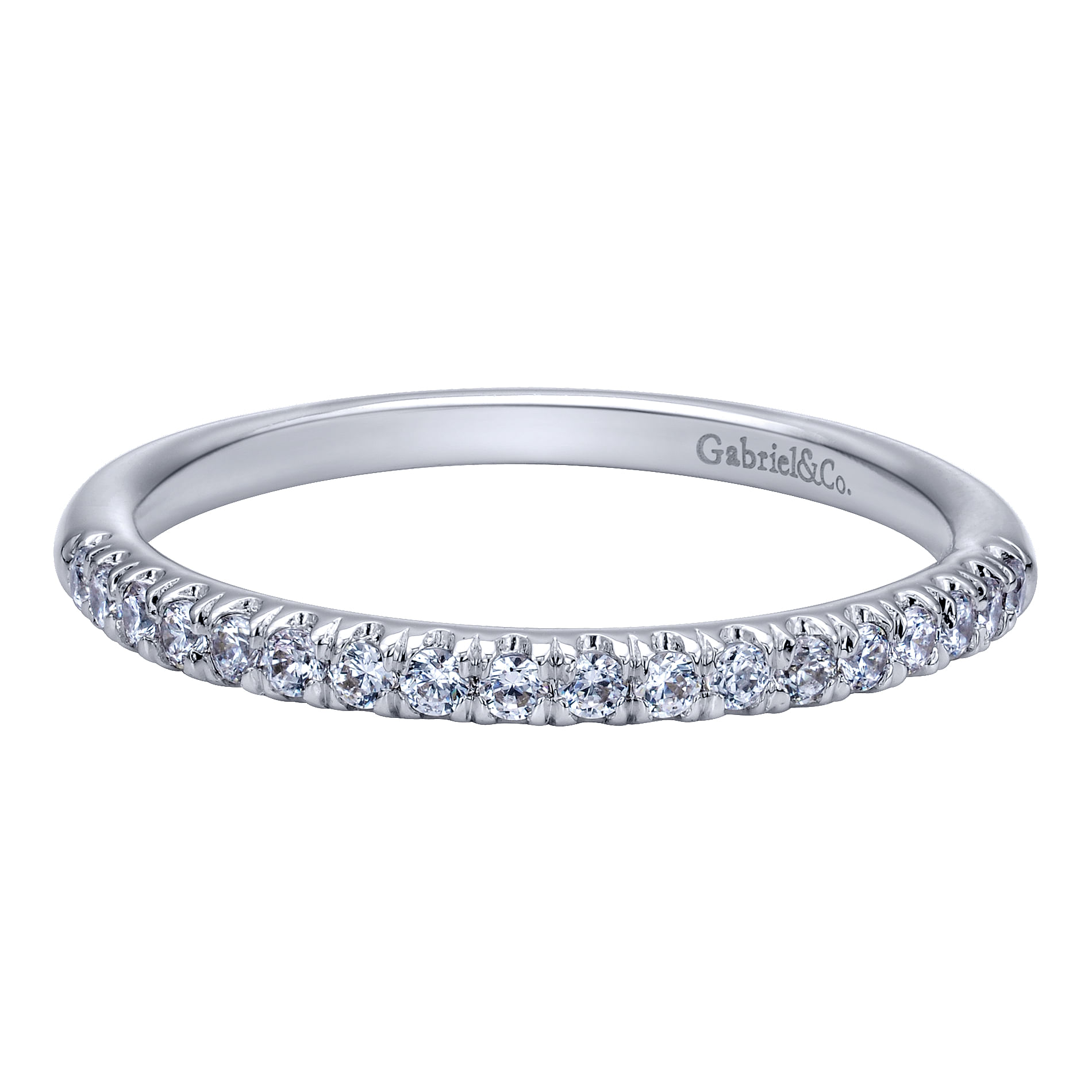 14k White Gold Diamond Straight 14k White Gold Diamond Straight