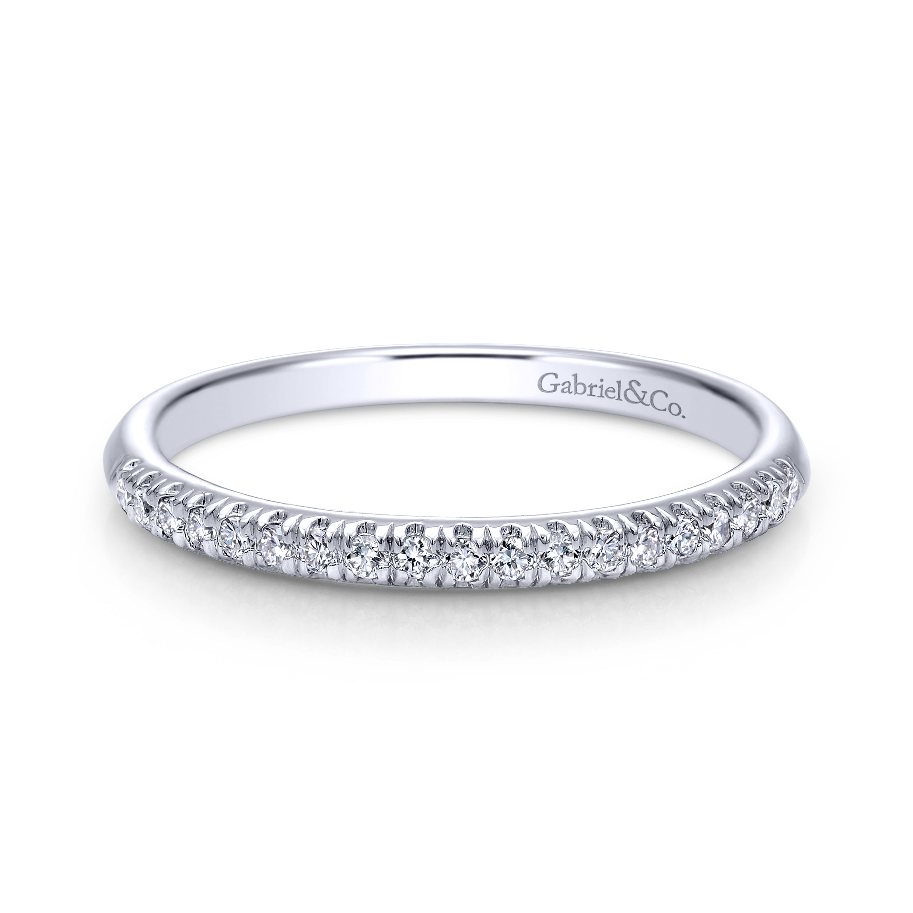 14k White Gold Diamond Straight 14k White Gold Diamond Straight