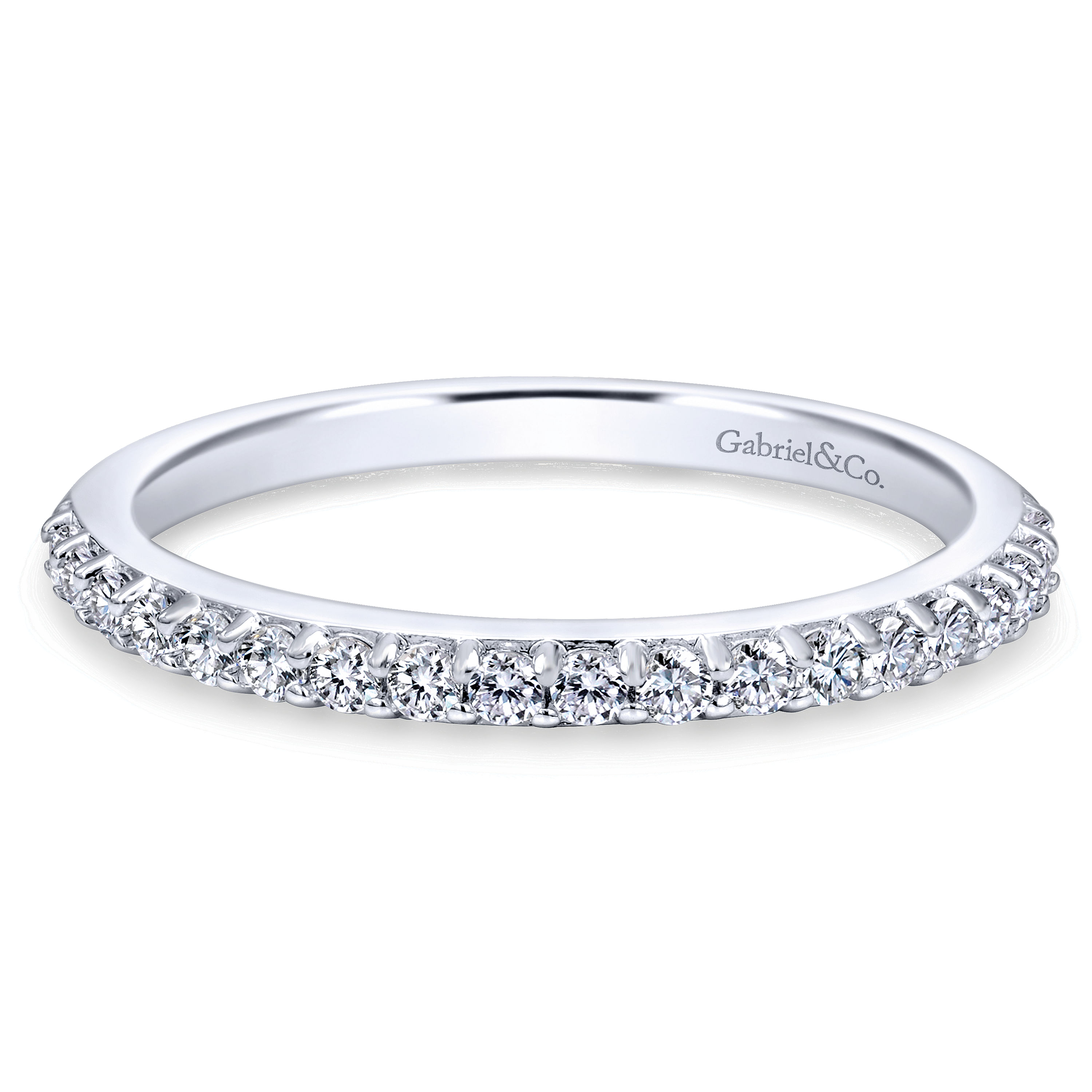 14k White Gold Diamond Straight 14k White Gold Diamond Straight