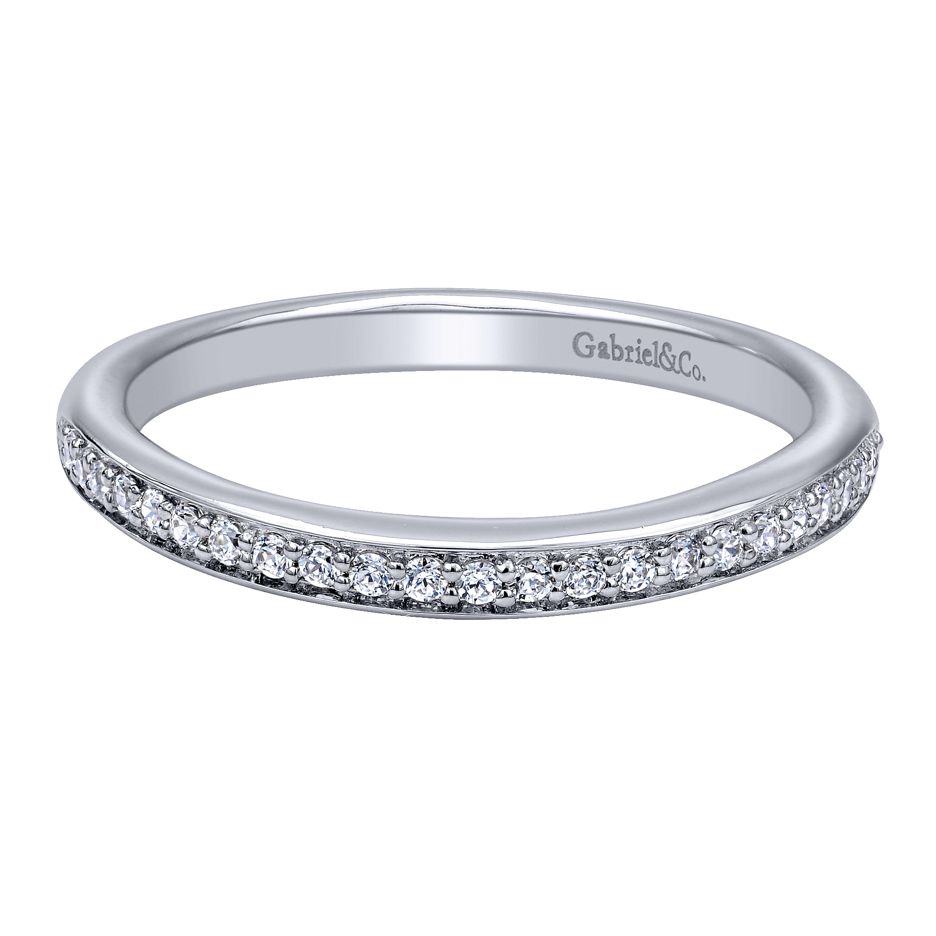 14k White Gold Diamond Straight 14k White Gold Diamond Straight