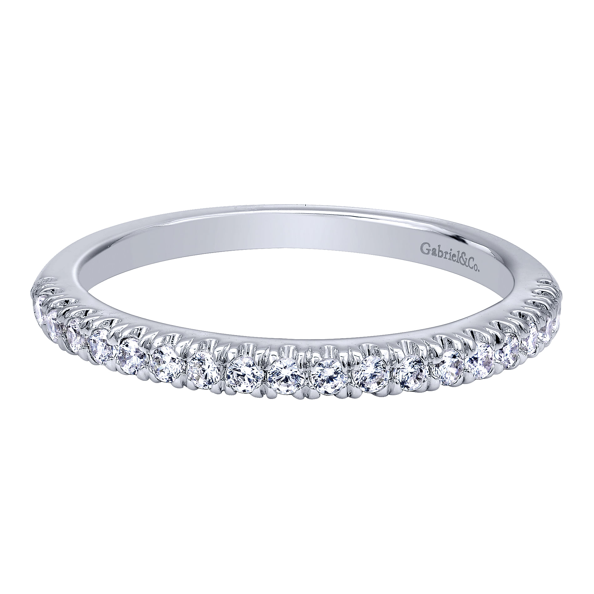 14k White Gold Diamond Straight 14k White Gold Diamond Straight