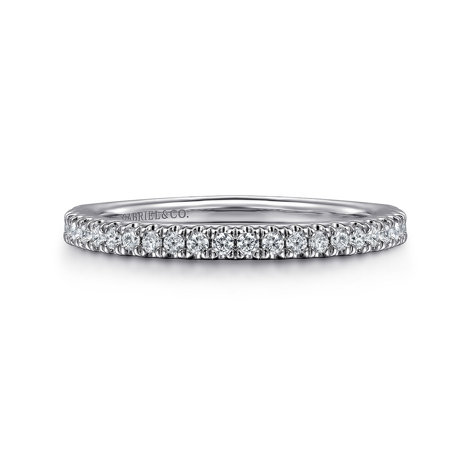 14k White Gold Diamond Straight 14k White Gold Diamond Straight