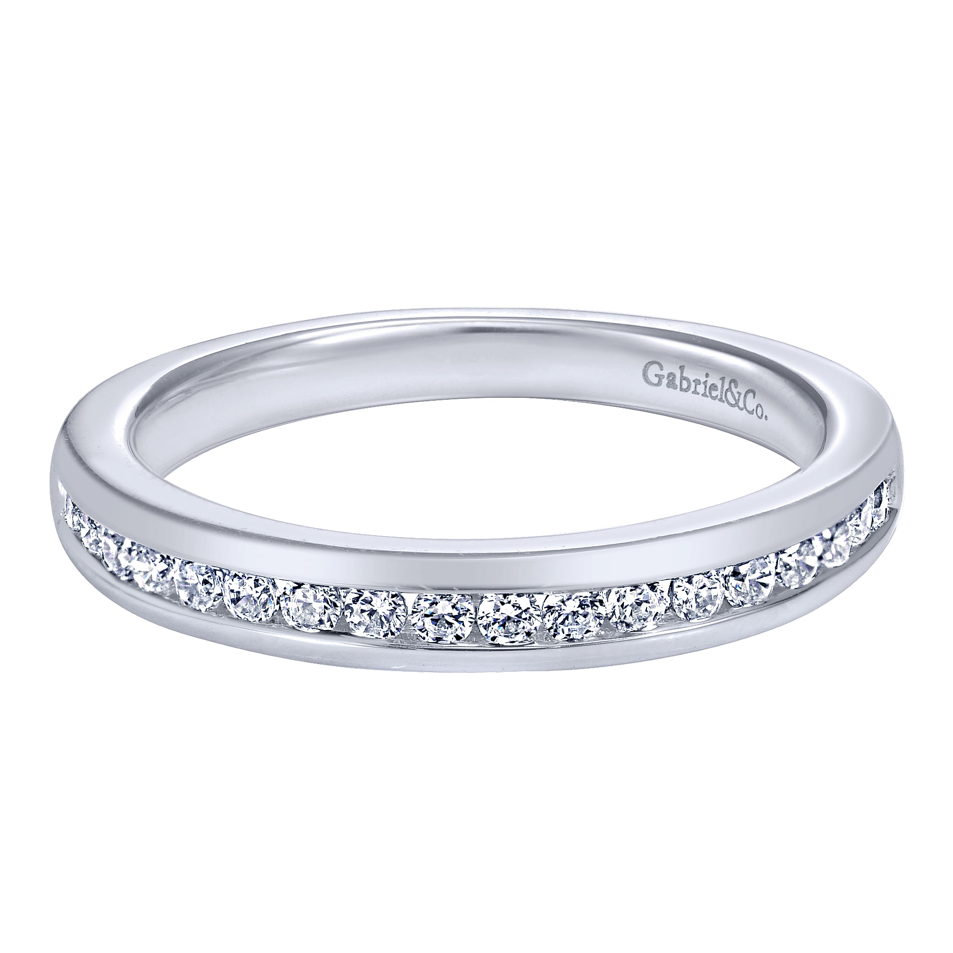 14k White Gold Diamond Straight 14k White Gold Diamond Straight