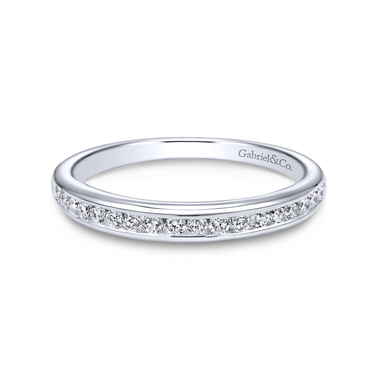 14k White Gold Diamond Straight 14k White Gold Diamond Straight