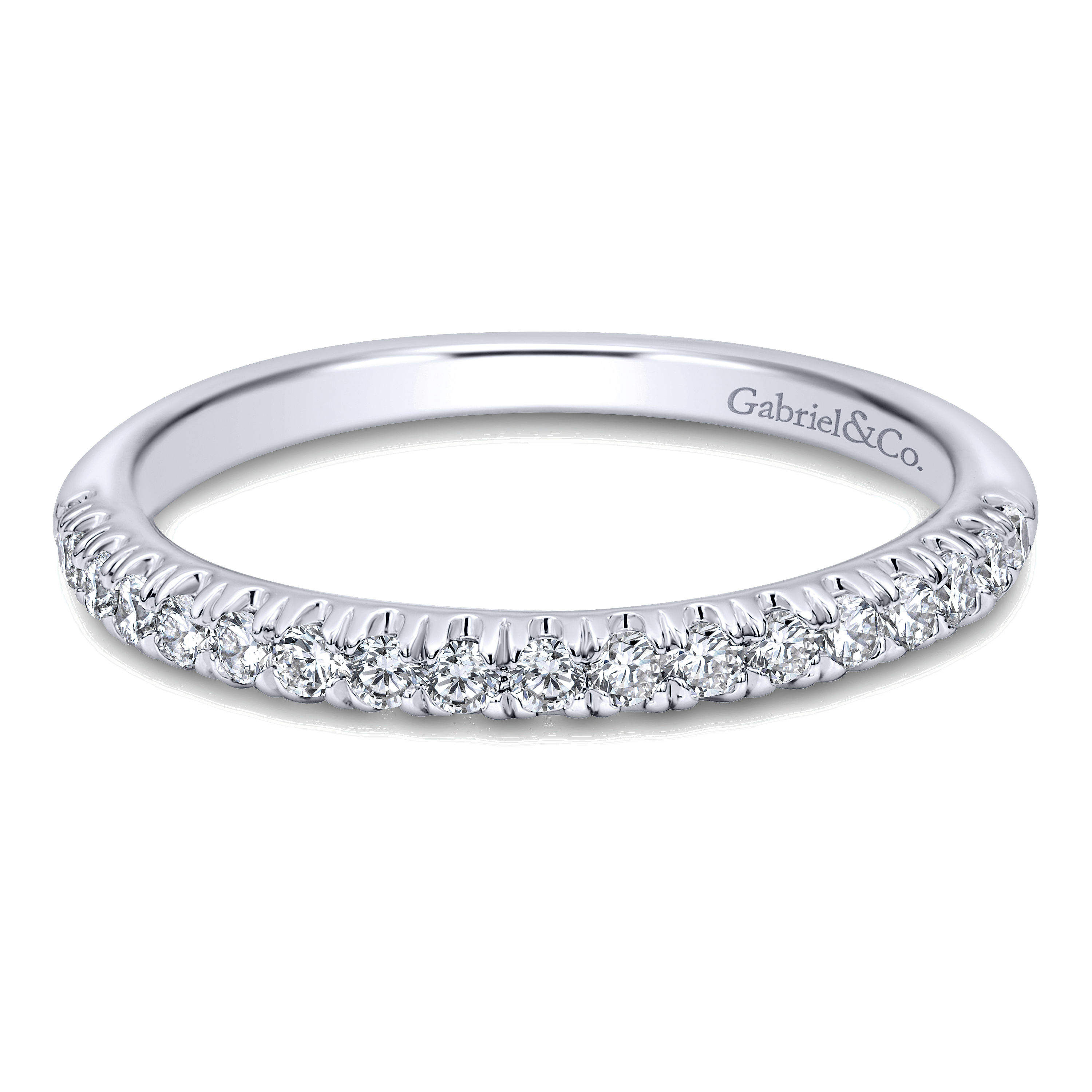 14k White Gold Diamond Straight 14k White Gold Diamond Straight