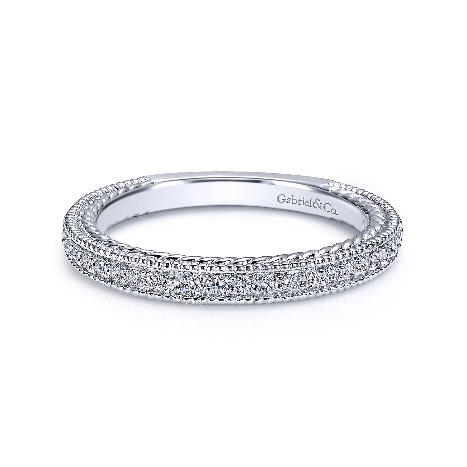 14k White Gold Diamond Straight 14k White Gold Diamond Straight
