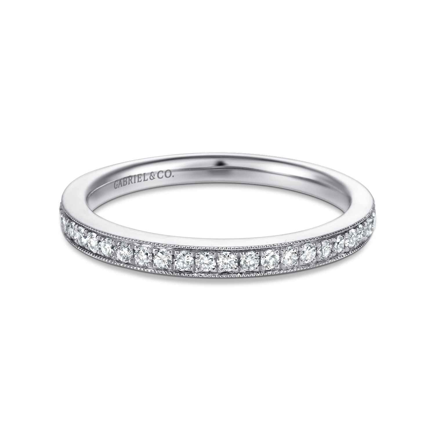 14k White Gold Diamond Straight 14k White Gold Diamond Straight