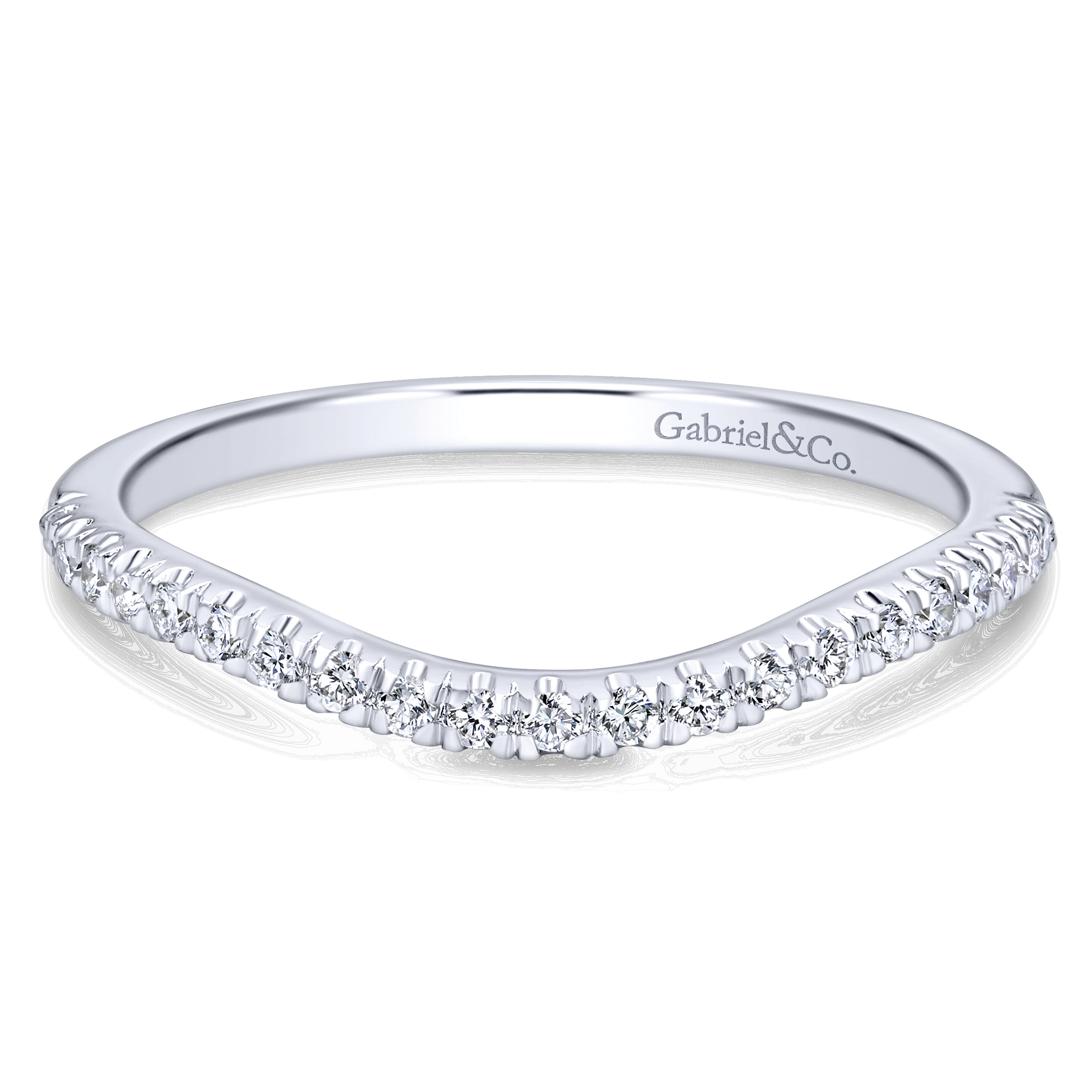 14k White Gold Diamond Straight 14k White Gold Diamond Straight