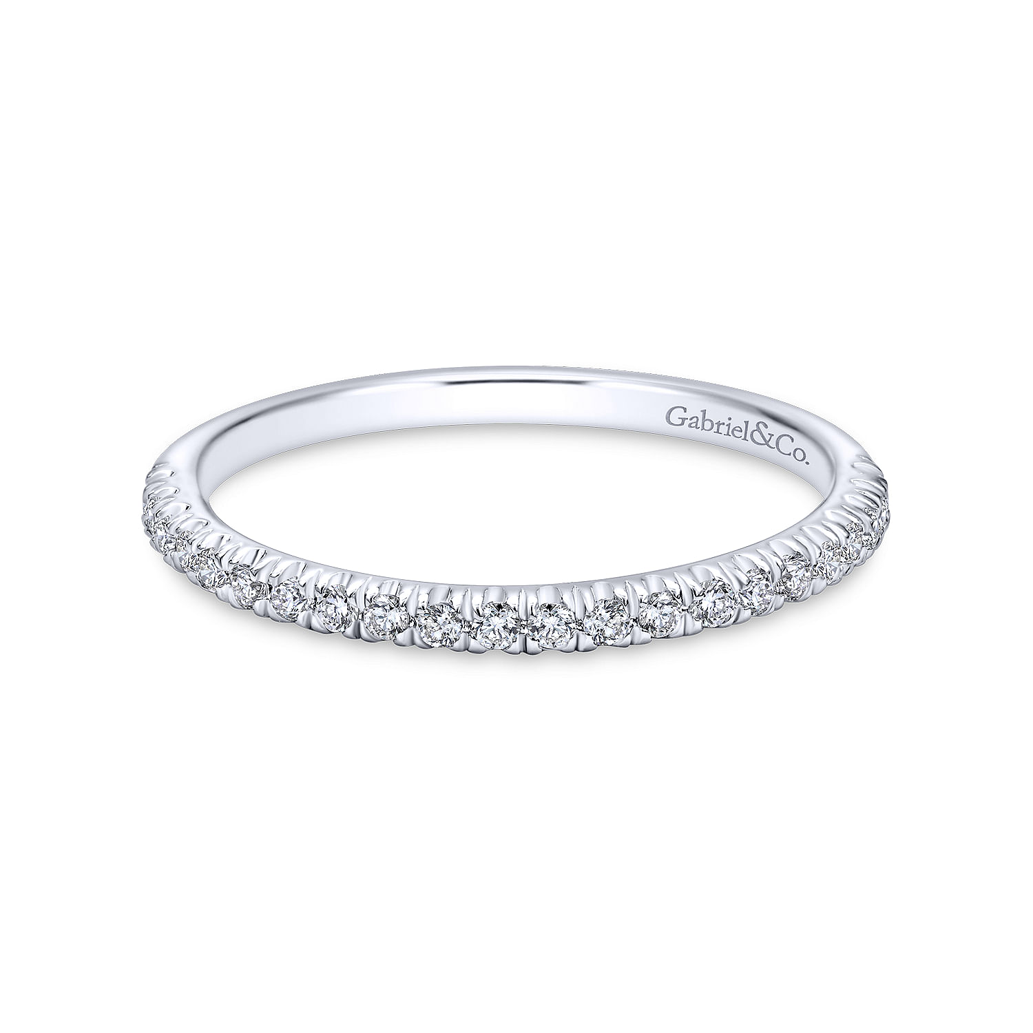 14k White Gold Diamond Straight 14k White Gold Diamond Straight