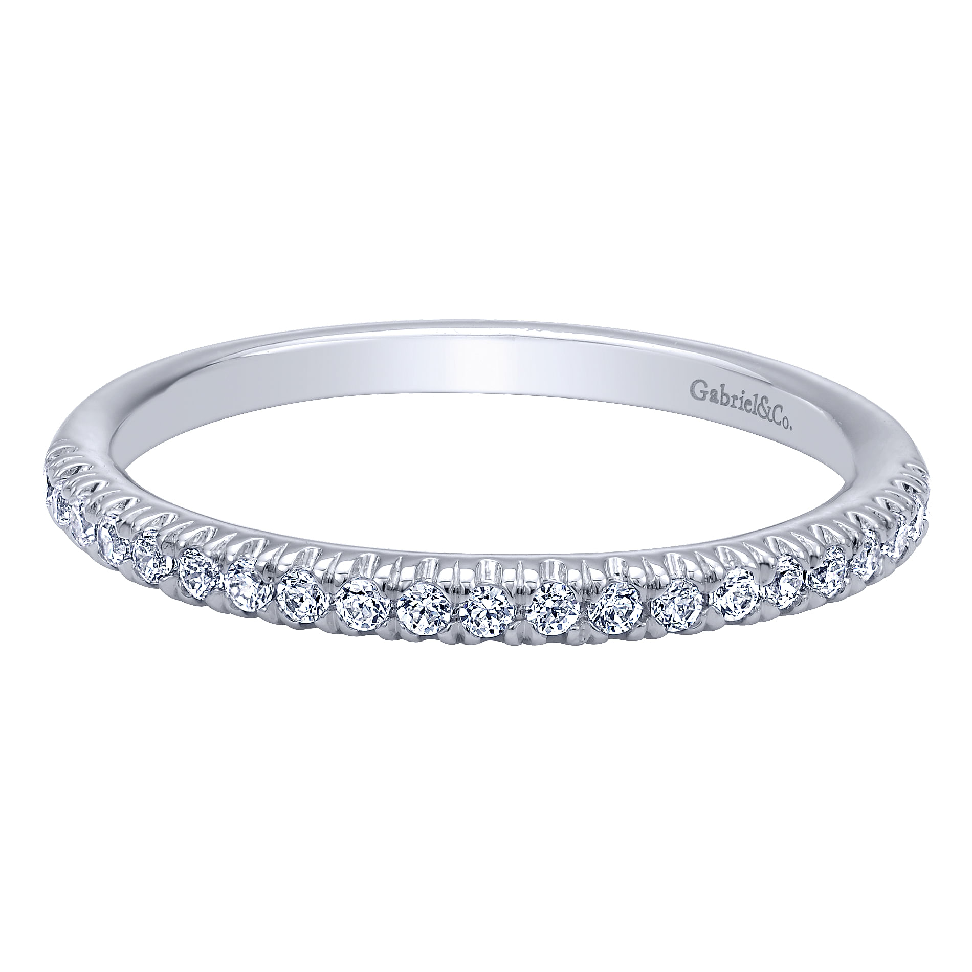 14k White Gold Diamond Straight 14k White Gold Diamond Straight