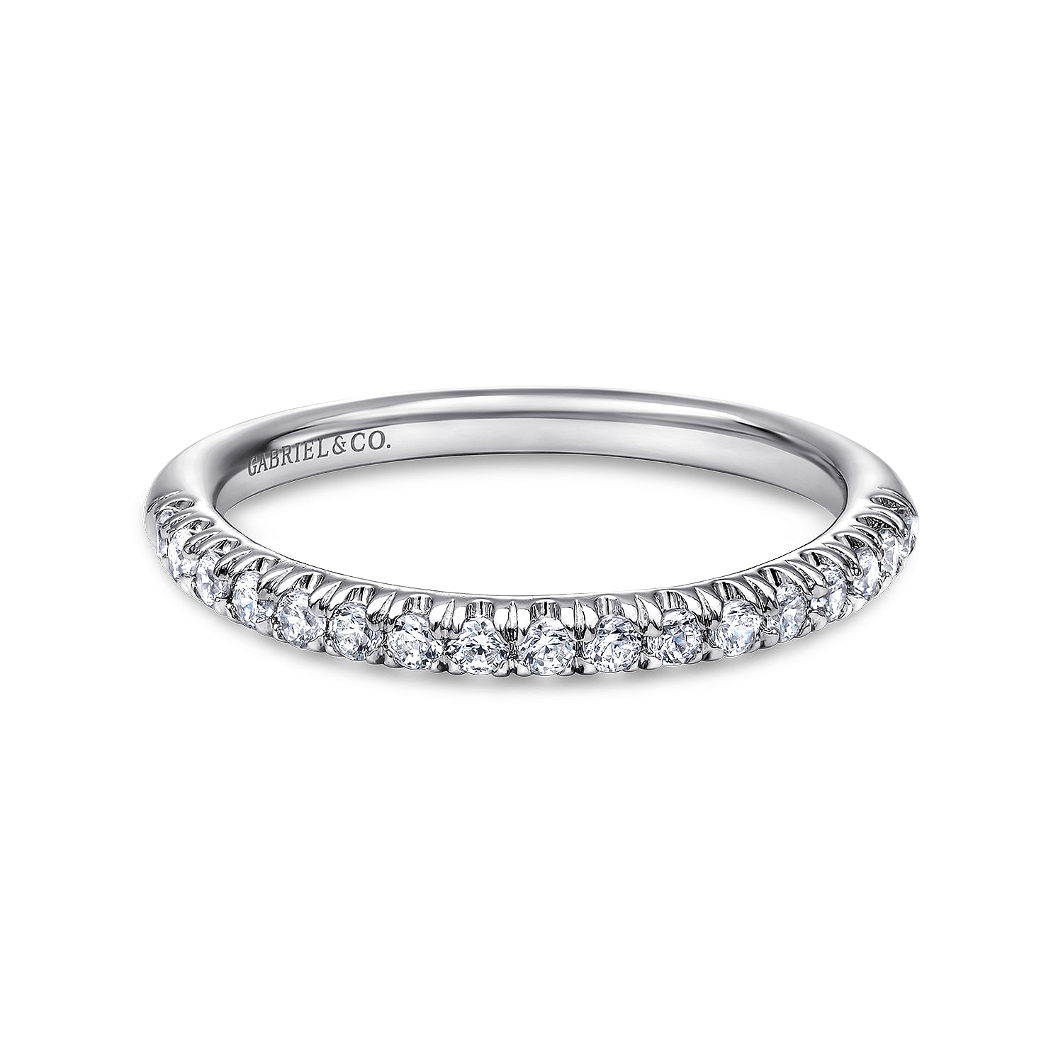 14k White Gold Diamond Straight 14k White Gold Diamond Straight