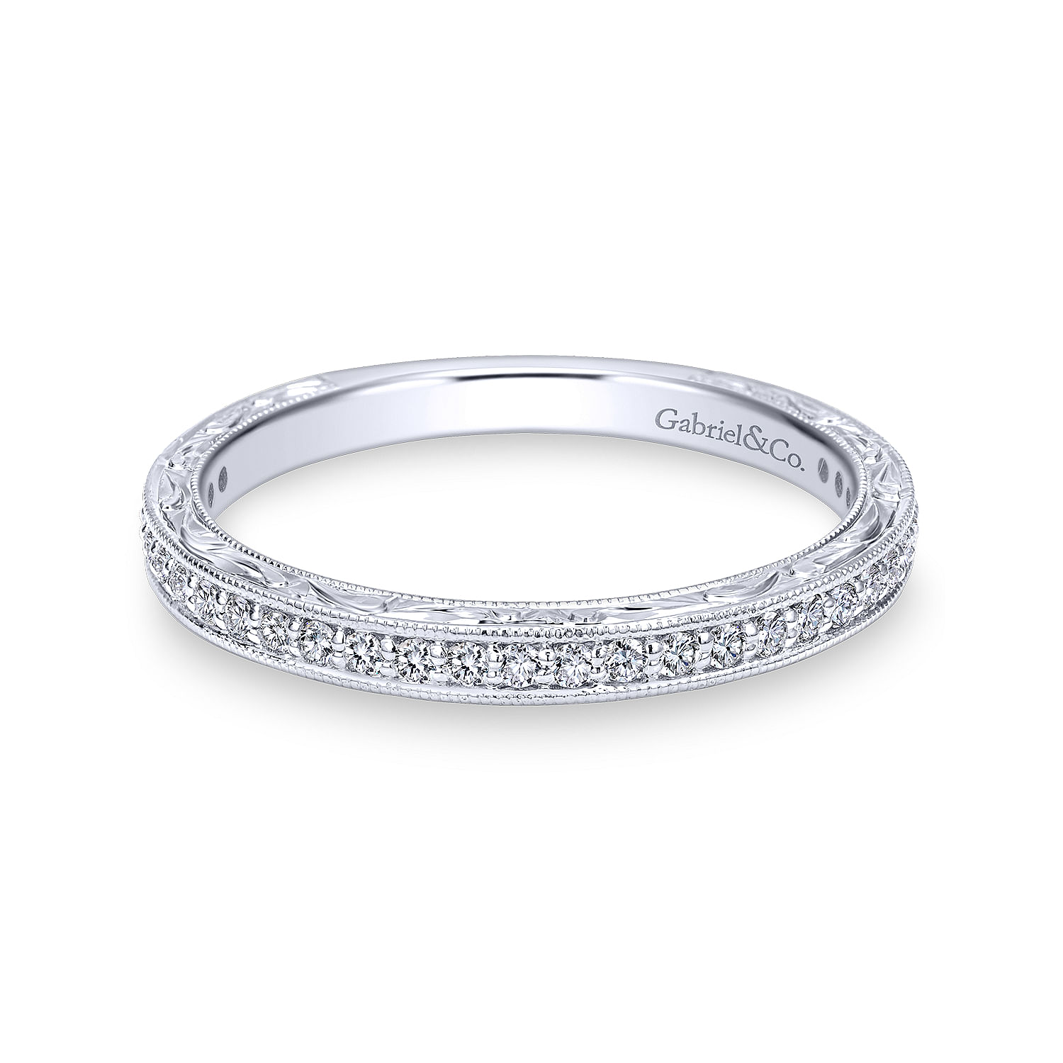 14k White Gold Diamond Straight 14k White Gold Diamond Straight