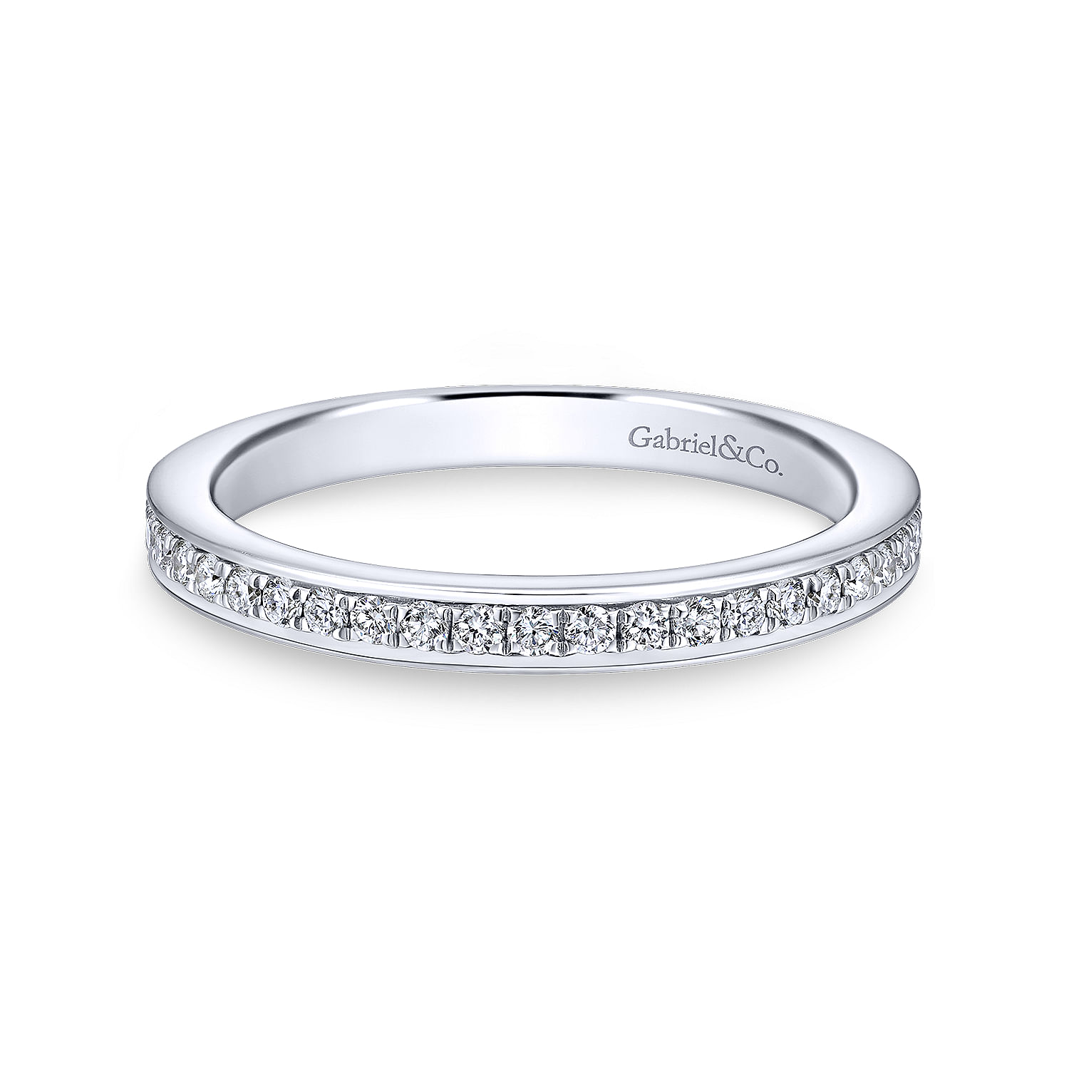 14k White Gold Diamond Straight 14k White Gold Diamond Straight