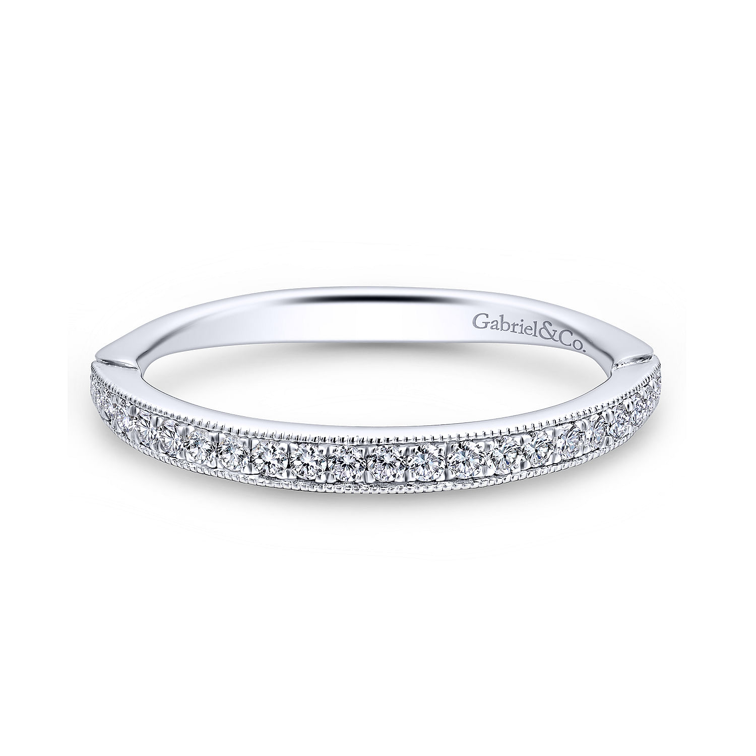14k White Gold Diamond Straight 14k White Gold Diamond Straight