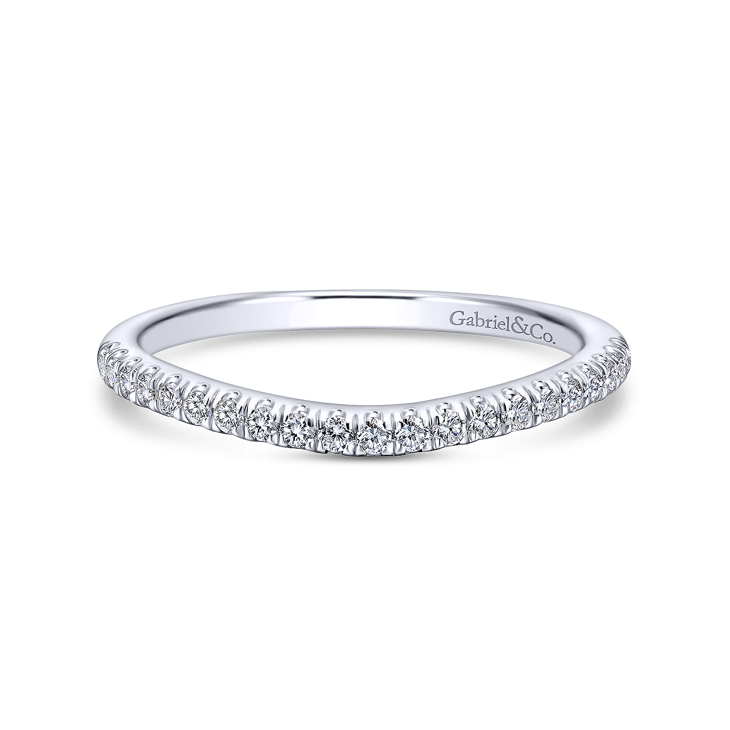 14k White Gold Diamond Straight 14k White Gold Diamond Straight