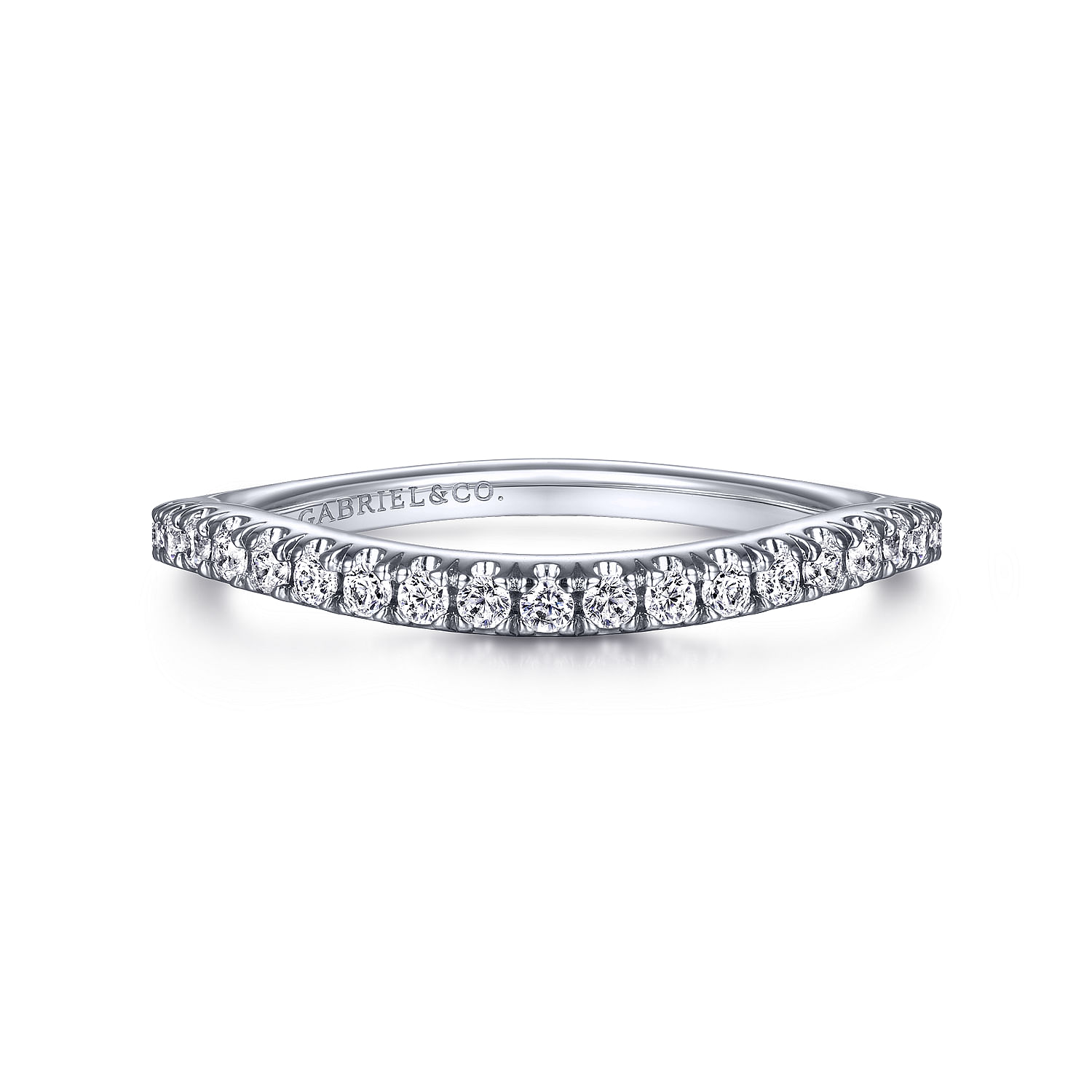 14k White Gold Diamond Straight 14k White Gold Diamond Straight